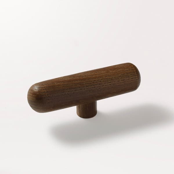 Dark wood finish