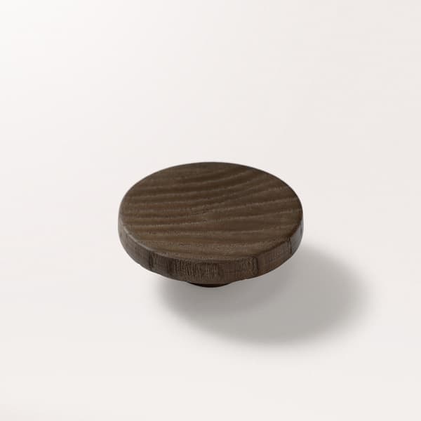 Lilian 40Ø Dark wood finish